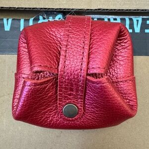 Portland Leather Goods Reva Red Howler Pouch